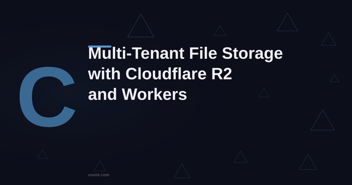 Multi-Tenant File Storage Without S3 Egress Fees: Cloudflare R2 and Workers Architecture