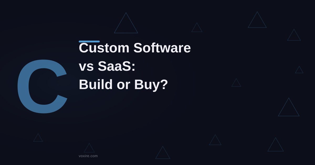 Custom Software vs SaaS: Build or Buy in Lebanon 2026